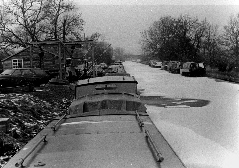 Photo showing the second clubhouse soon after installation