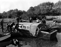 Slipway in use soon after construction